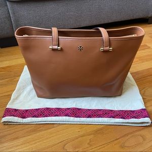 Tory Burch Tan Leather Tote